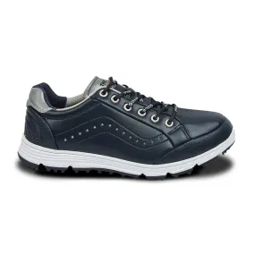 Ask Echo G718 Men's Breathable Spikeless Golf Shoes / Blue