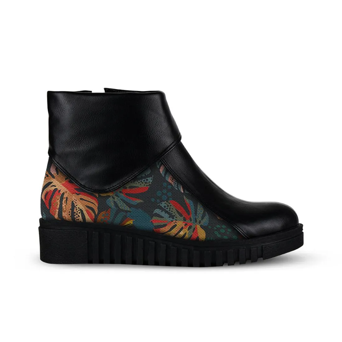 Block Bootie Big Leafs