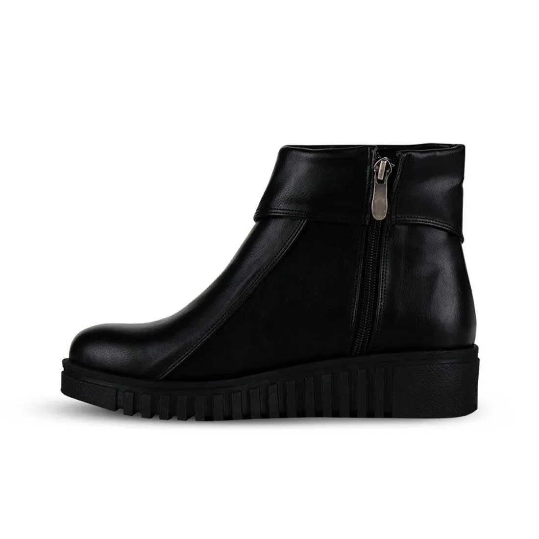 Block Boots Glowing Flowers