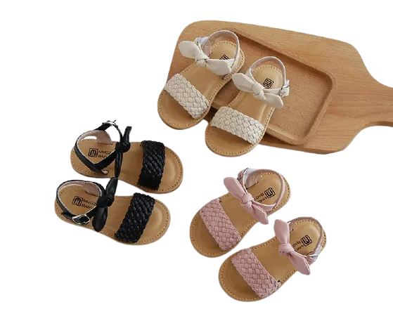 Bow Weave Sandals