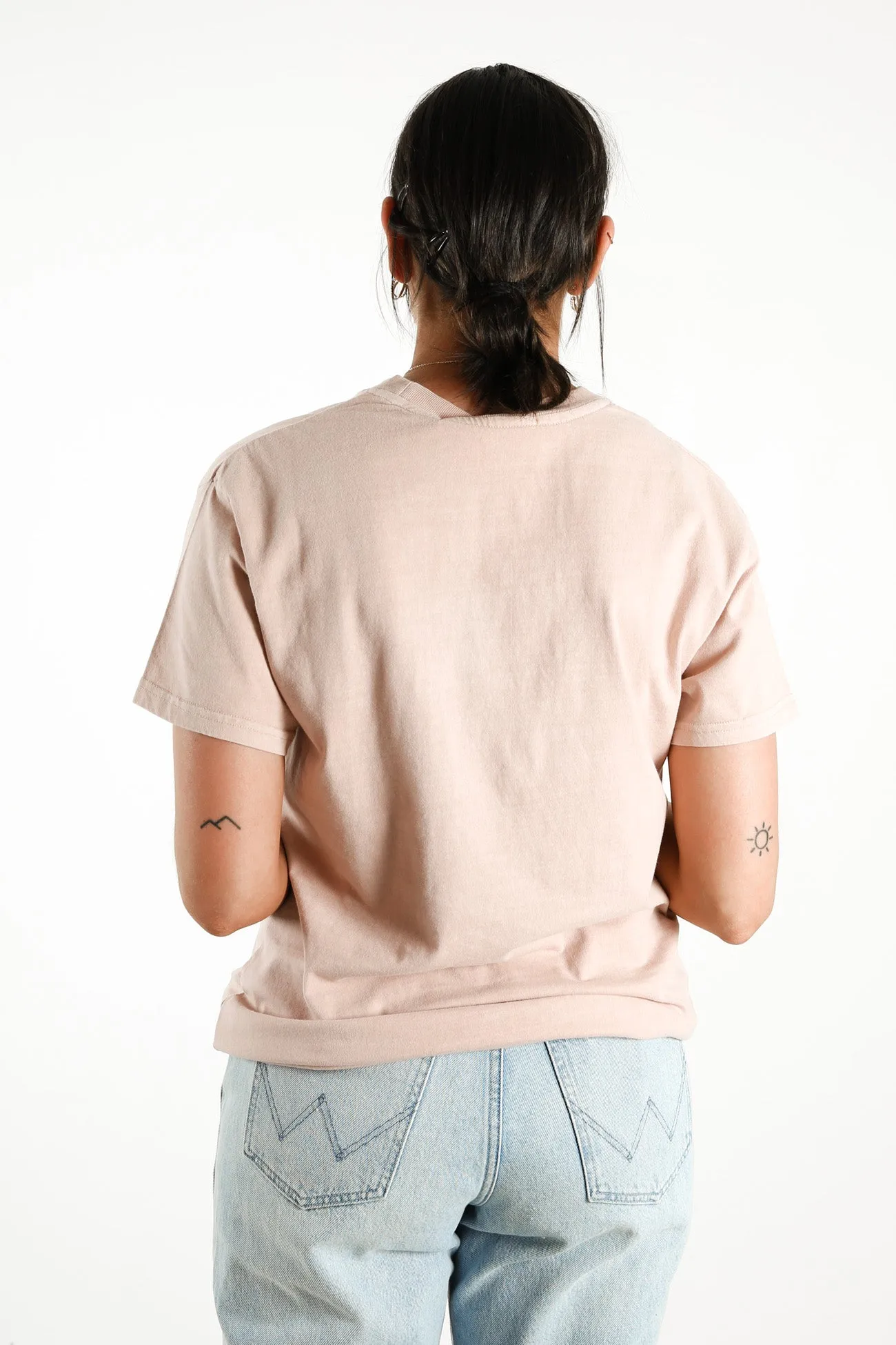Boyfriend Tee Dusty Pink