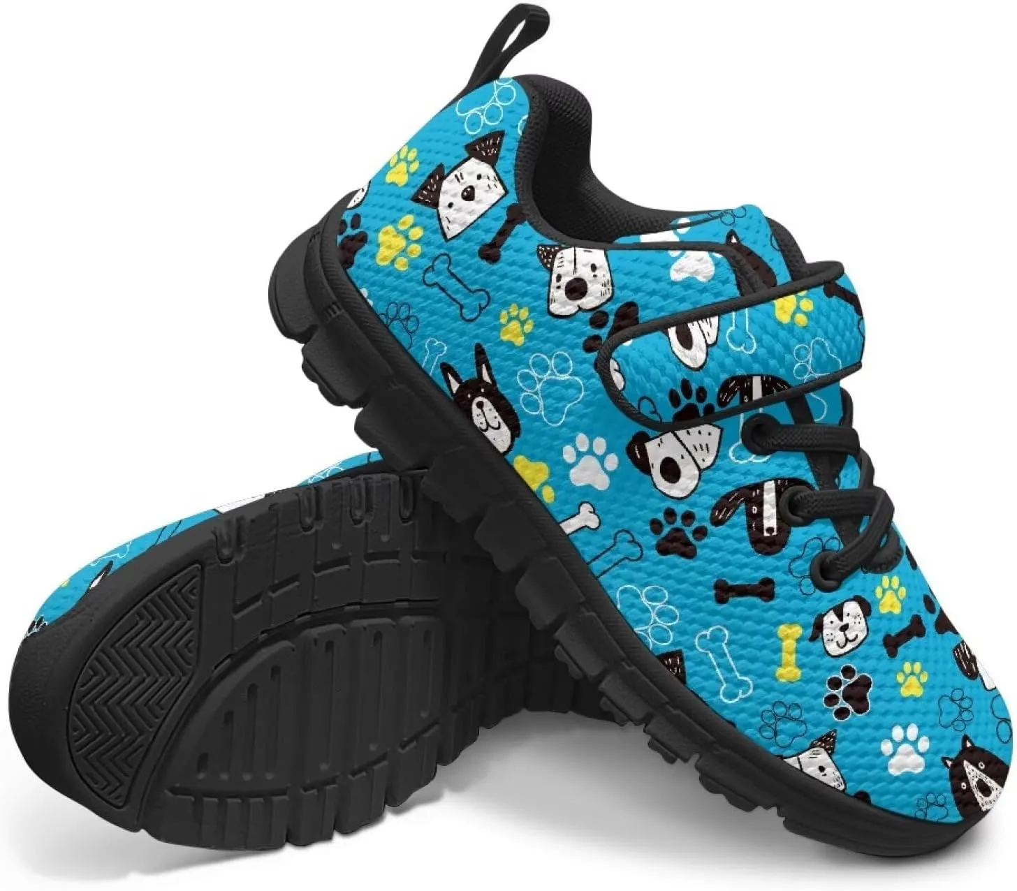 Boys Sneakers for Running Fitness Kickball Camping Lightweight Breathable Comfortable