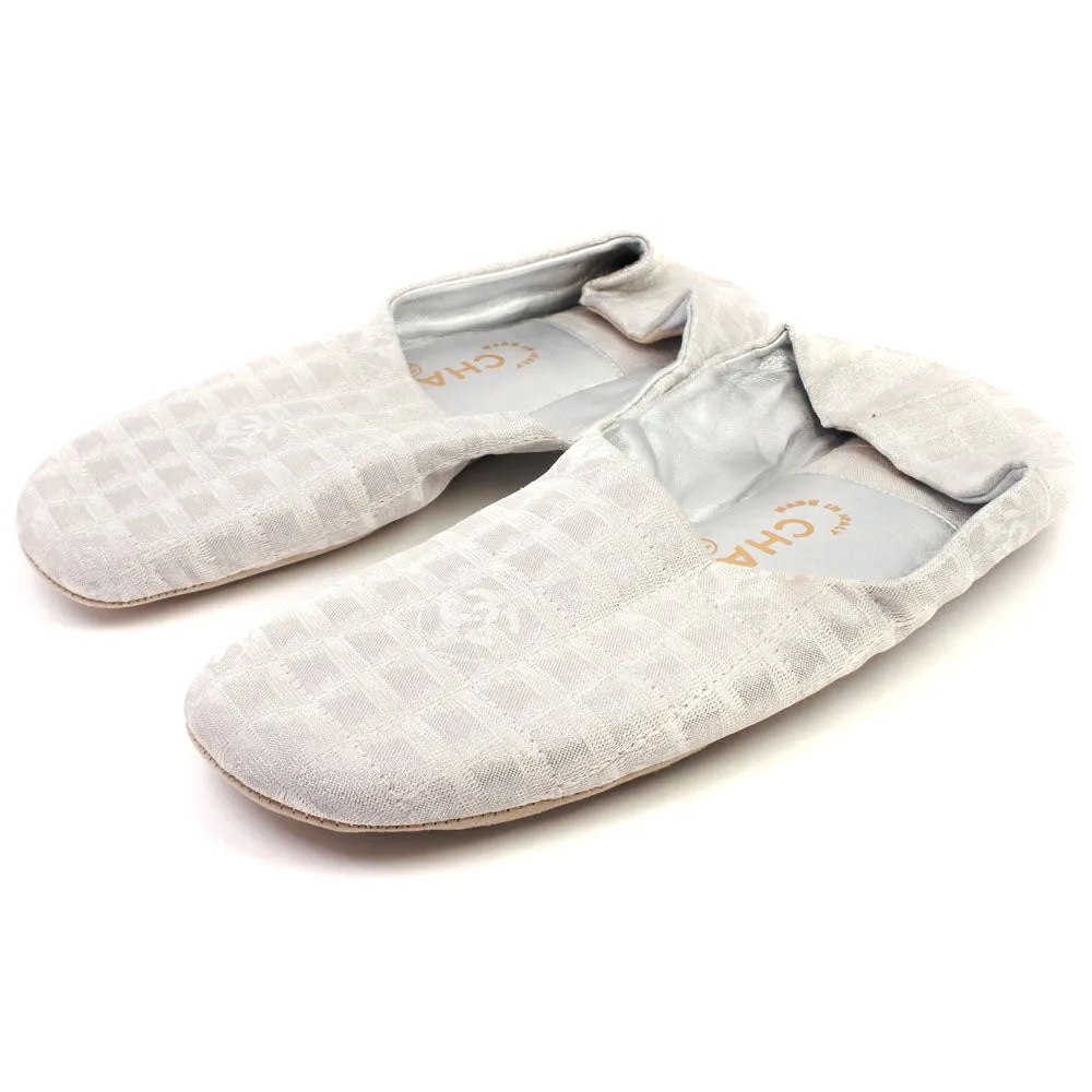 Chanel Canvas Room Shoes Unisex
