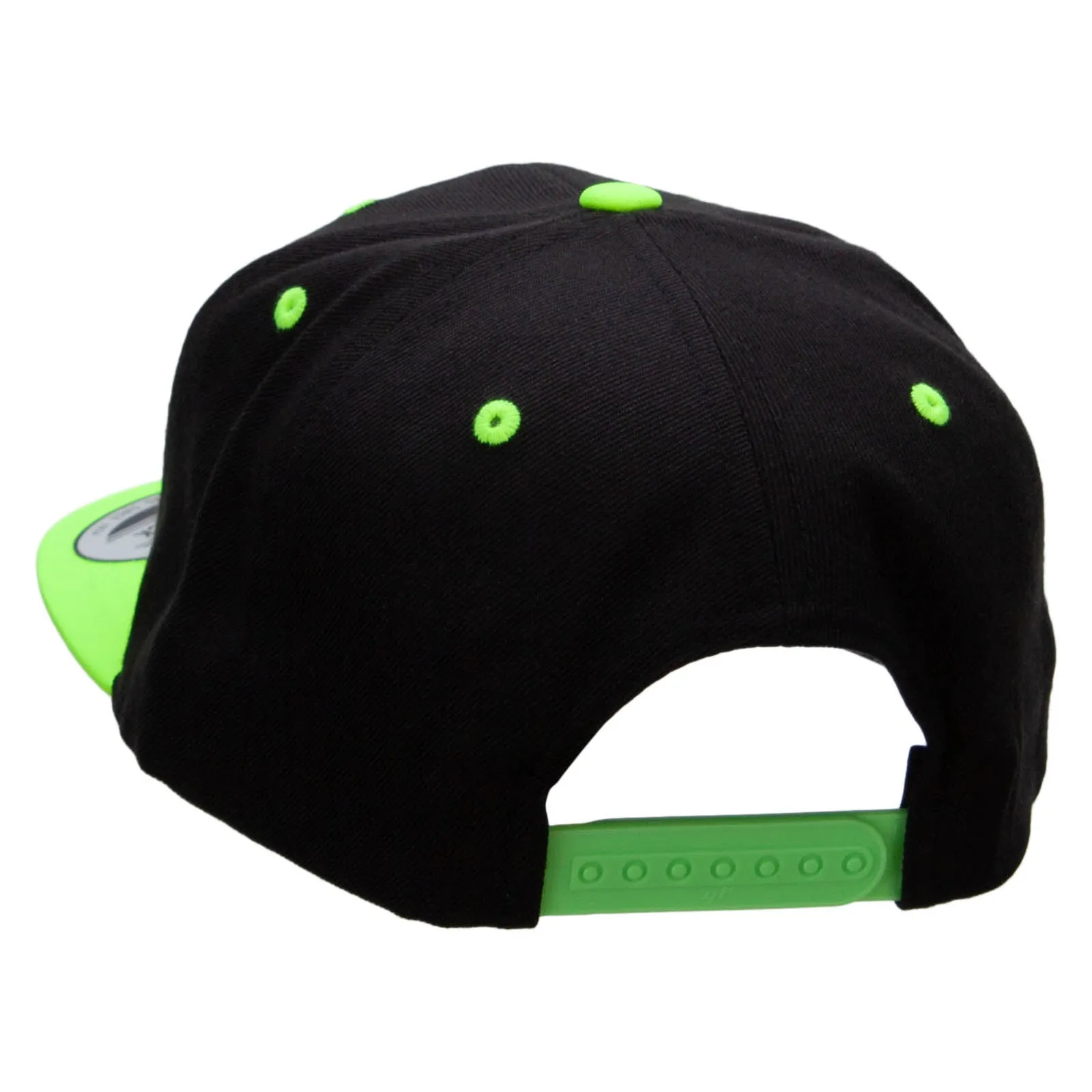 Cute Cowboy Boots Embroidered Wool Blend 2 Tone Classic Snapback