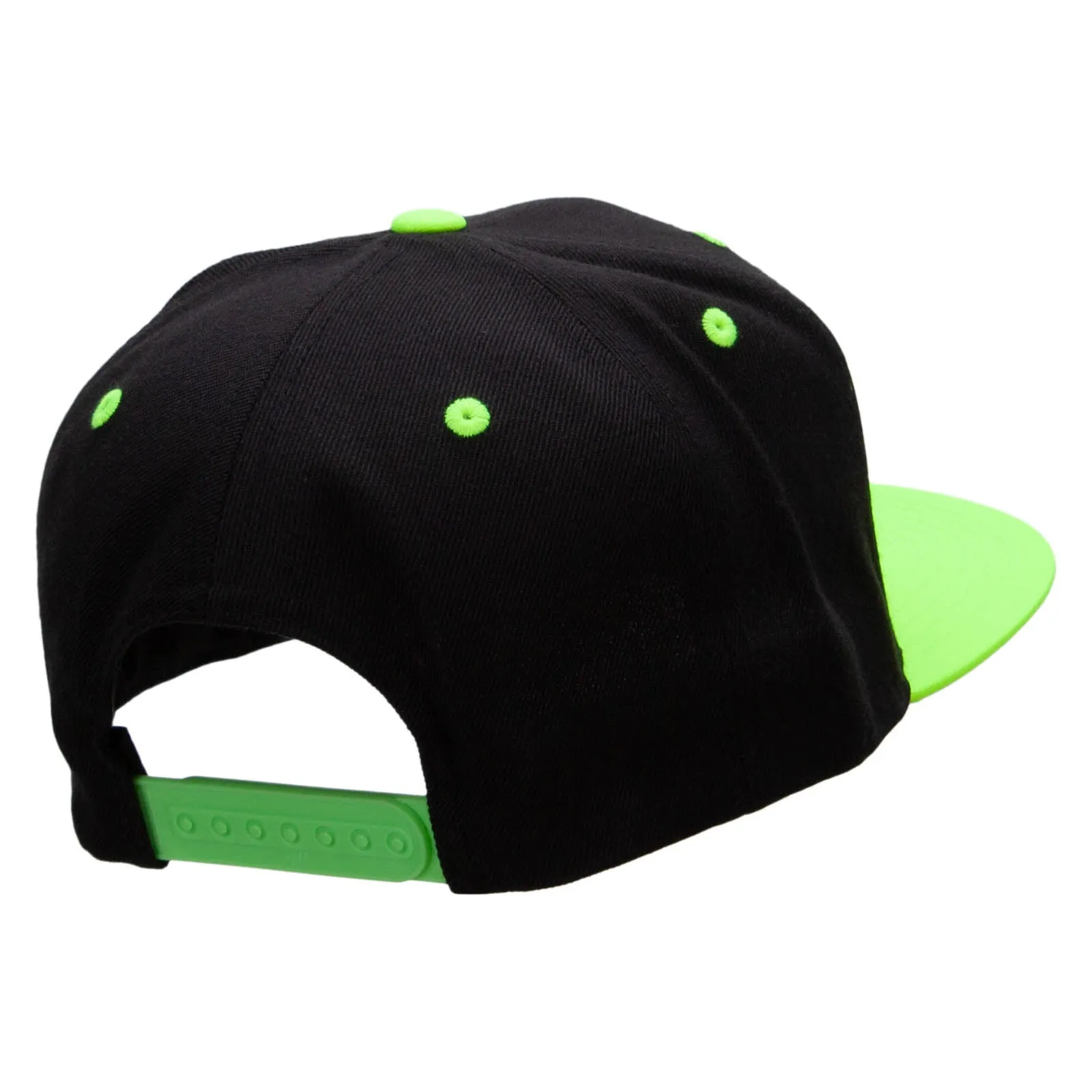 Cute Cowboy Boots Embroidered Wool Blend 2 Tone Classic Snapback