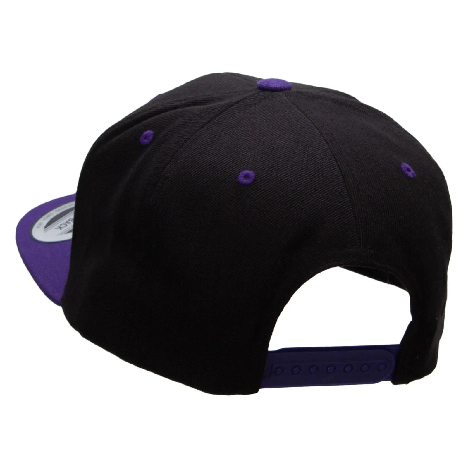 Cute Cowboy Boots Embroidered Wool Blend 2 Tone Classic Snapback