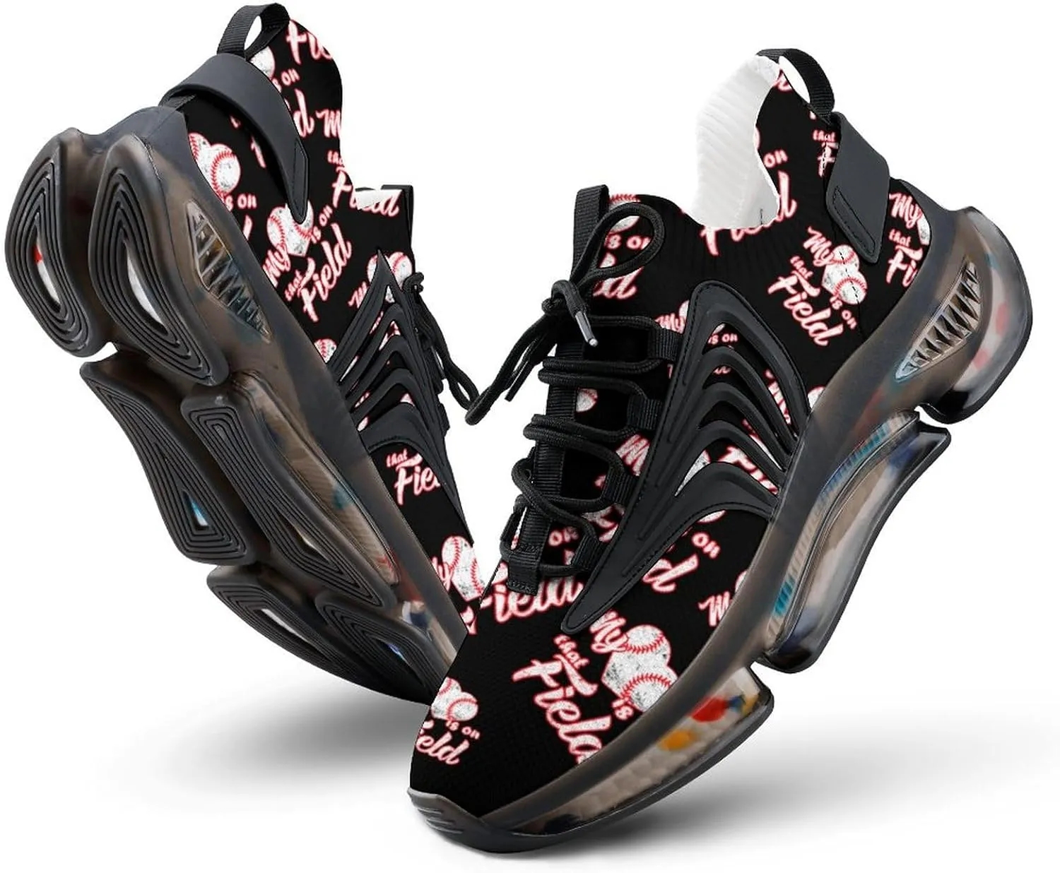 Heart is on Field Baseball Men's Running Shoes Lightweight Walking Shoe Breathable Sneaker