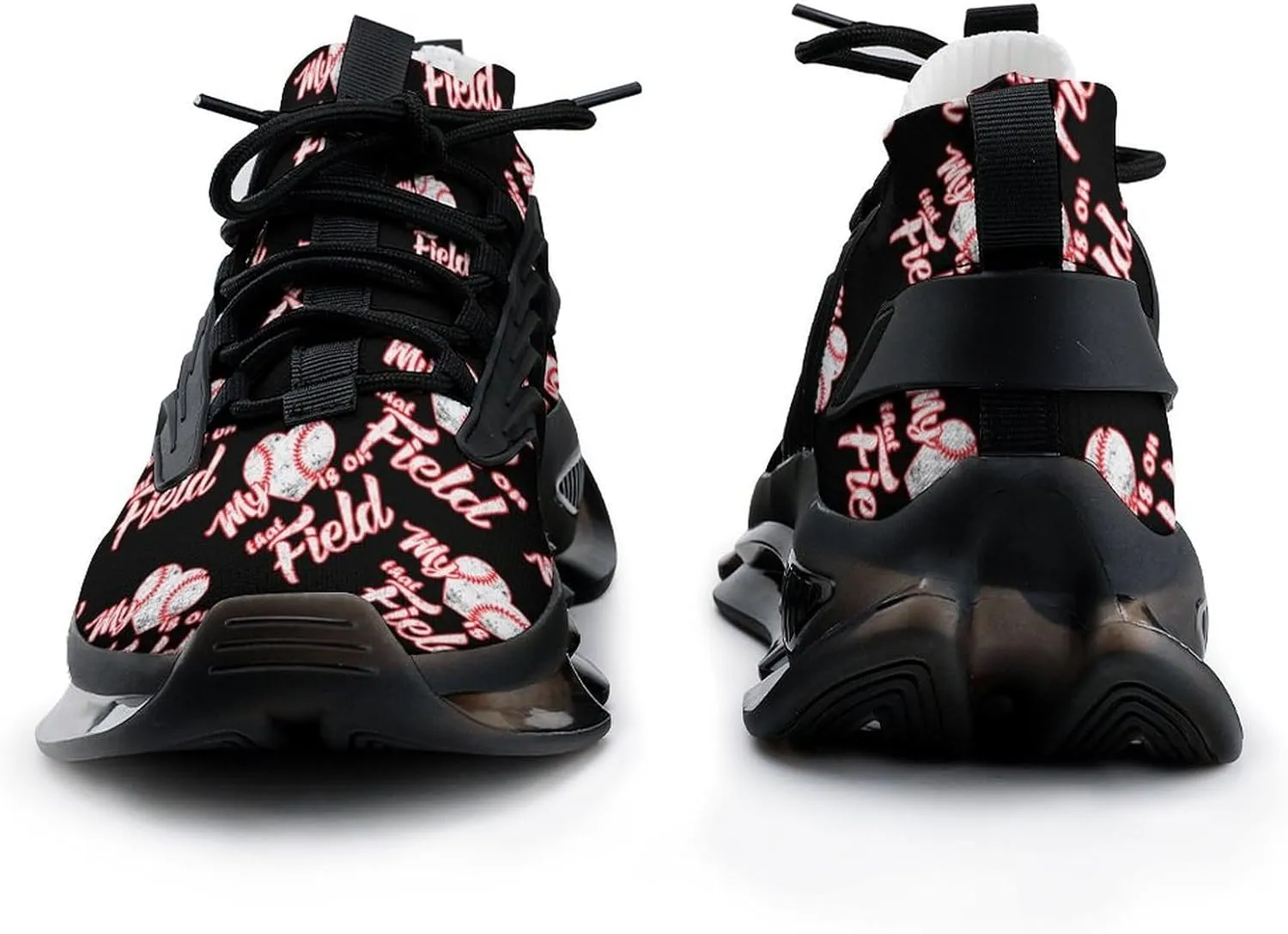 Heart is on Field Baseball Men's Running Shoes Lightweight Walking Shoe Breathable Sneaker