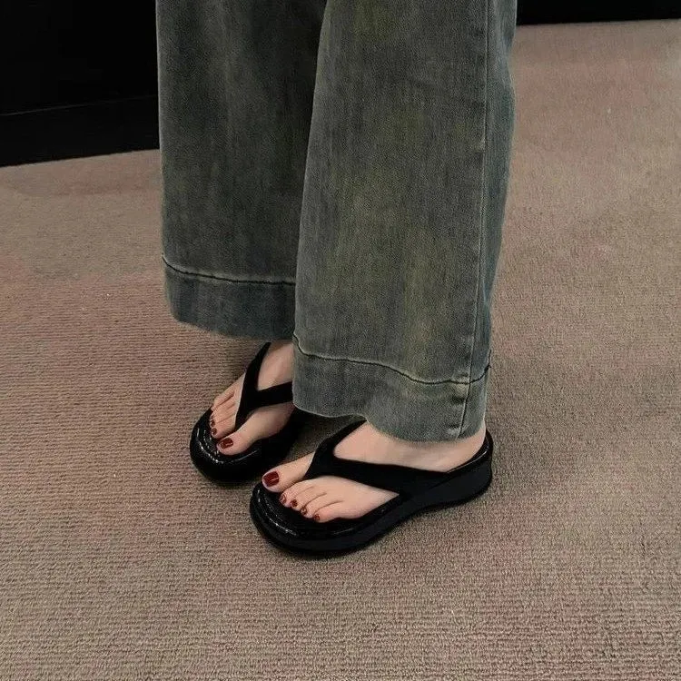 Isolde - Stylish Thick-Soled Flip-Flops for Women