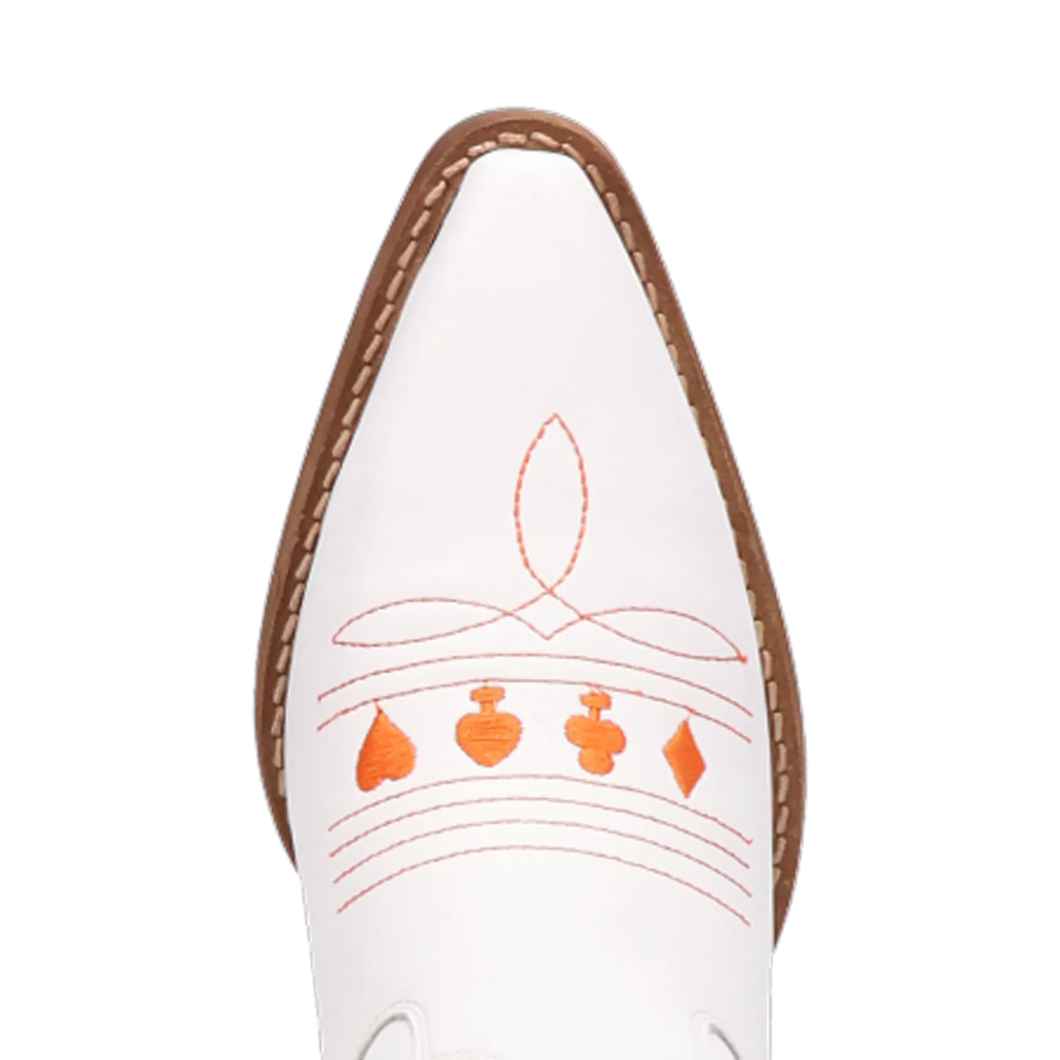 Joker White Leather Boots (DS)