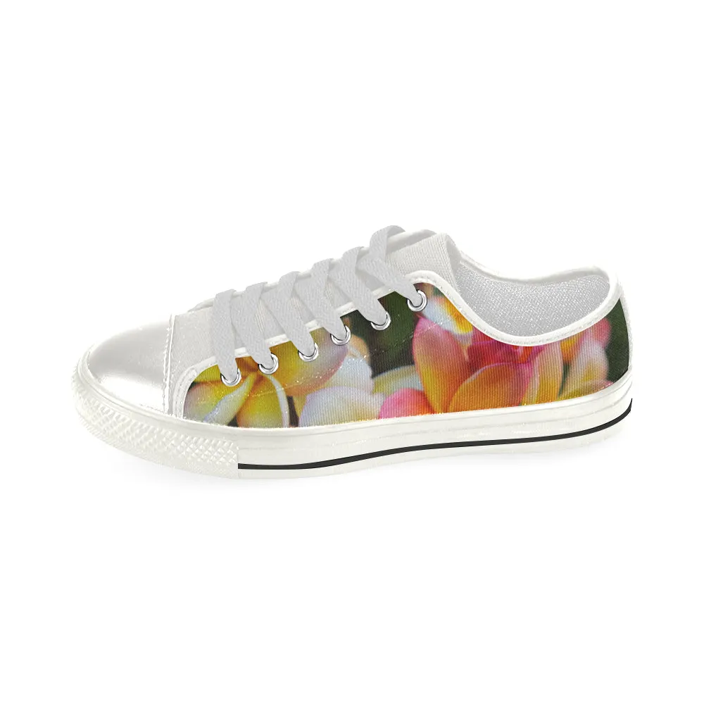 Last of Summer Frangipanis Shoes Low Rise up to size 12