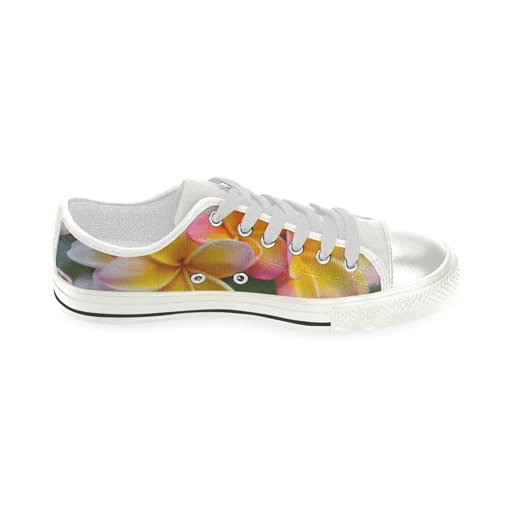 Last of Summer Frangipanis Shoes Low Rise up to size 12
