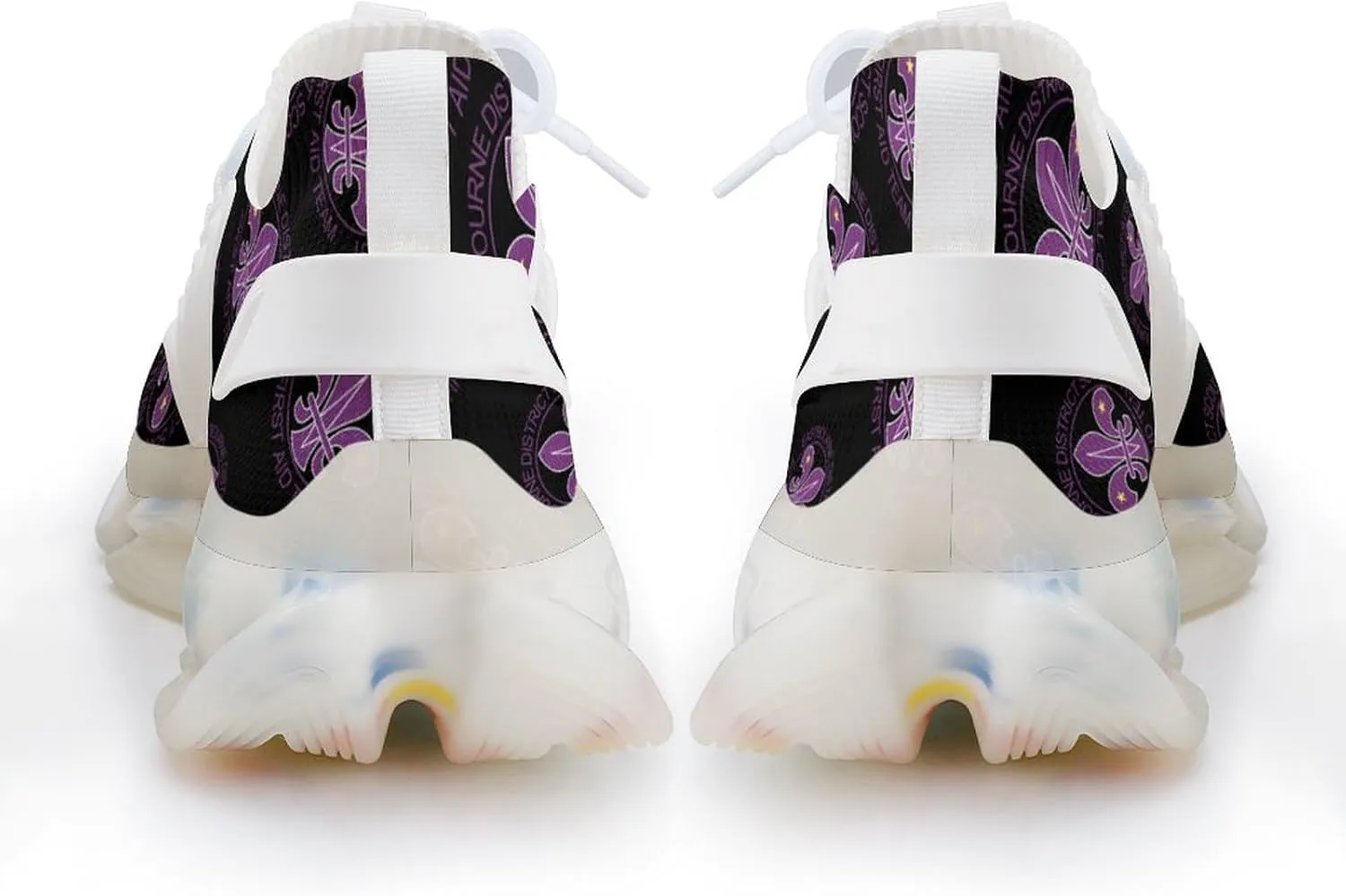 Mardi Gras Fleur De Li Men's Running Shoes Lightweight Walking Shoe Breathable Sneaker