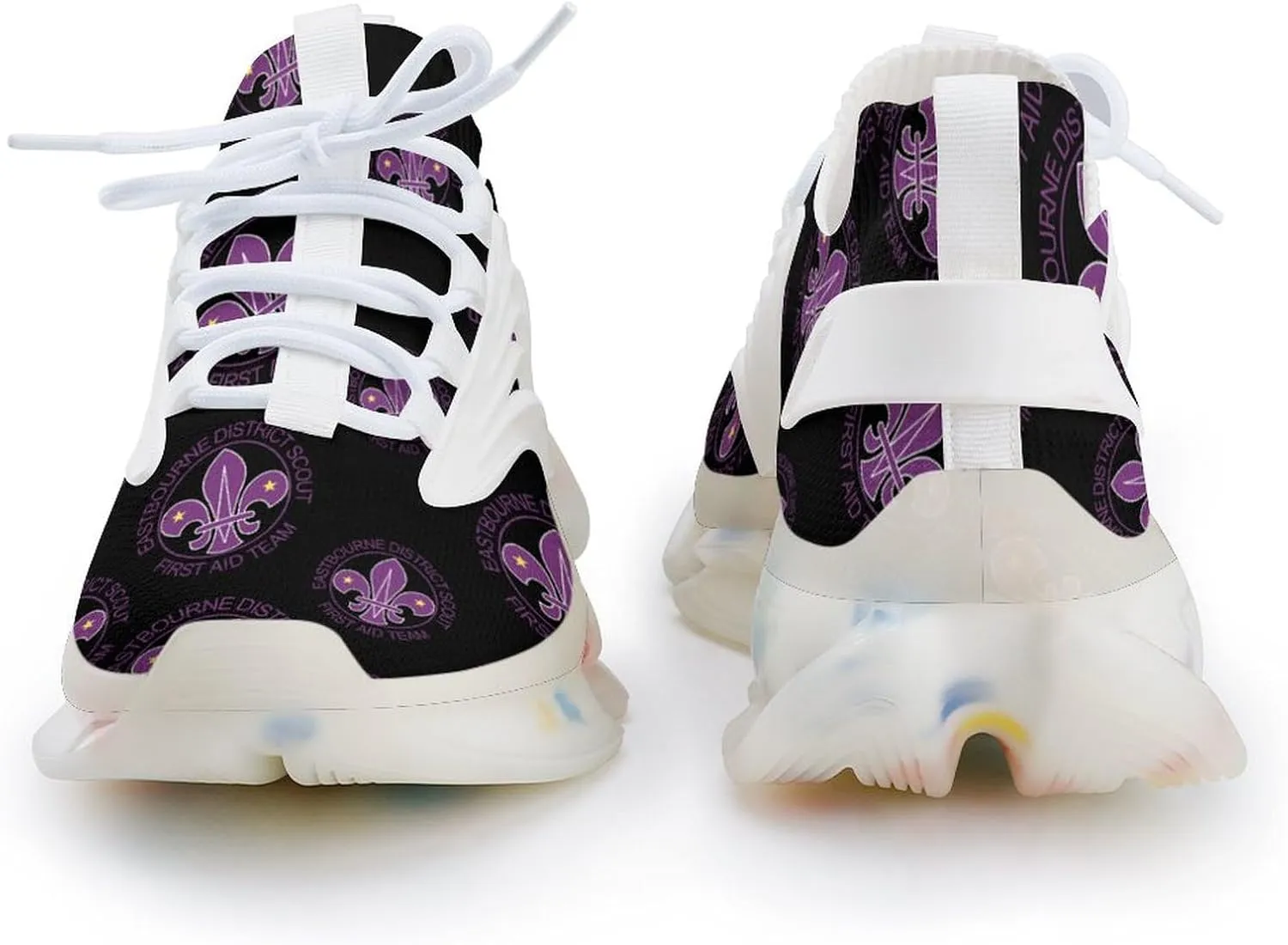 Mardi Gras Fleur De Li Men's Running Shoes Lightweight Walking Shoe Breathable Sneaker