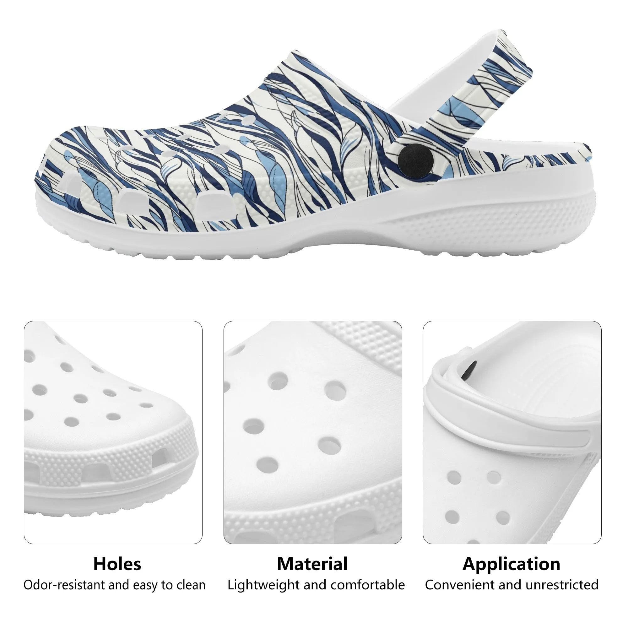 Ocean Lines Womens Vented Sandals