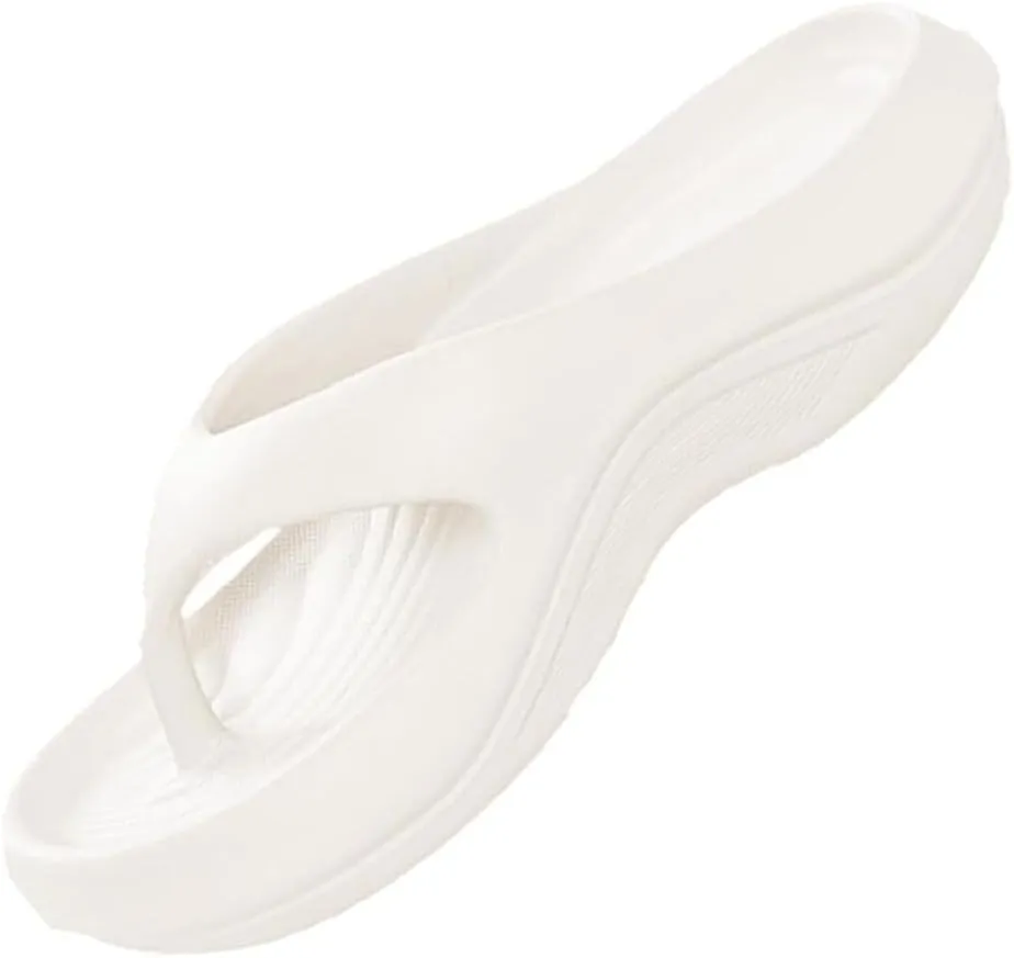 Pillow Arch Support Flip Flops, Summer Platform Non-slip Beach Sandals,Soft Summer Beach Shoes Comfort Lightweight