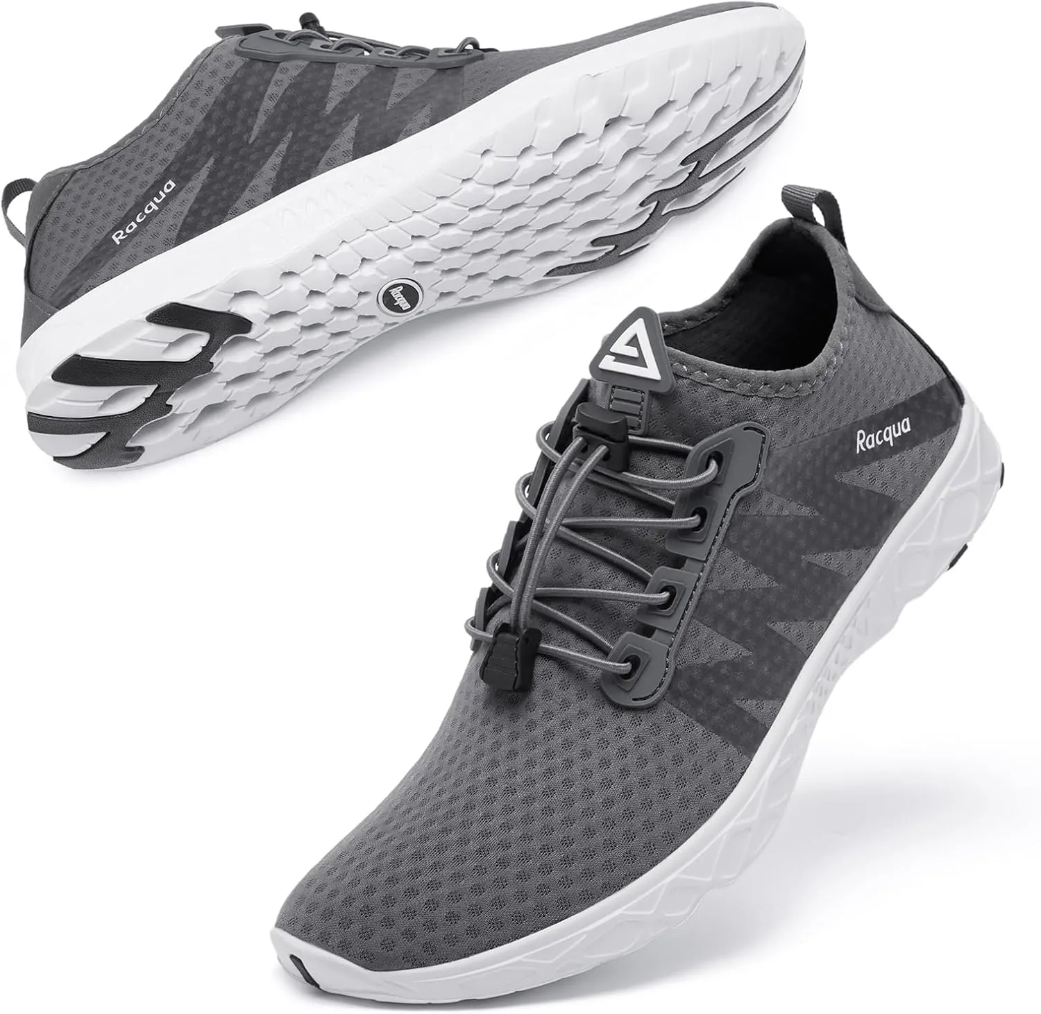 Racqua Women Men Breathable Mesh Water Shoes