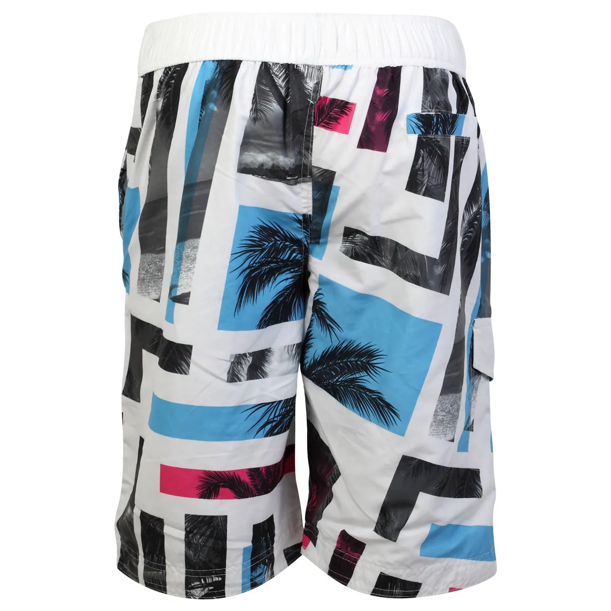 Tokyo Laundry Mandalay white swim trunks with matching flip flops