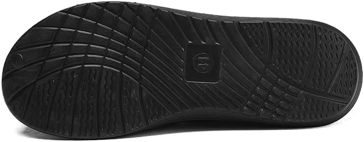 Unisex Perforated Water Shoes, Slip-On Comfort Loafers, Black