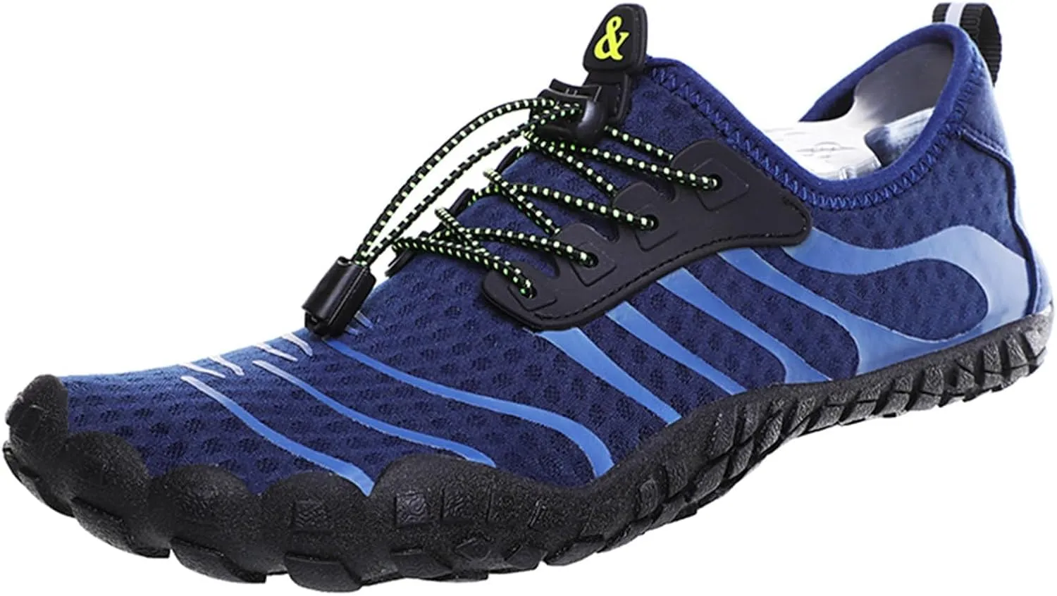 Water Shoes Men Women Swim Beach Shoes Non Slip Quick Dry Aqua Shoes with Comfort Cushion Sole Barefoot Hiking Boating Wading Surfing Shoe Summer Laceless Indoor Fitnes Shoe Women Men