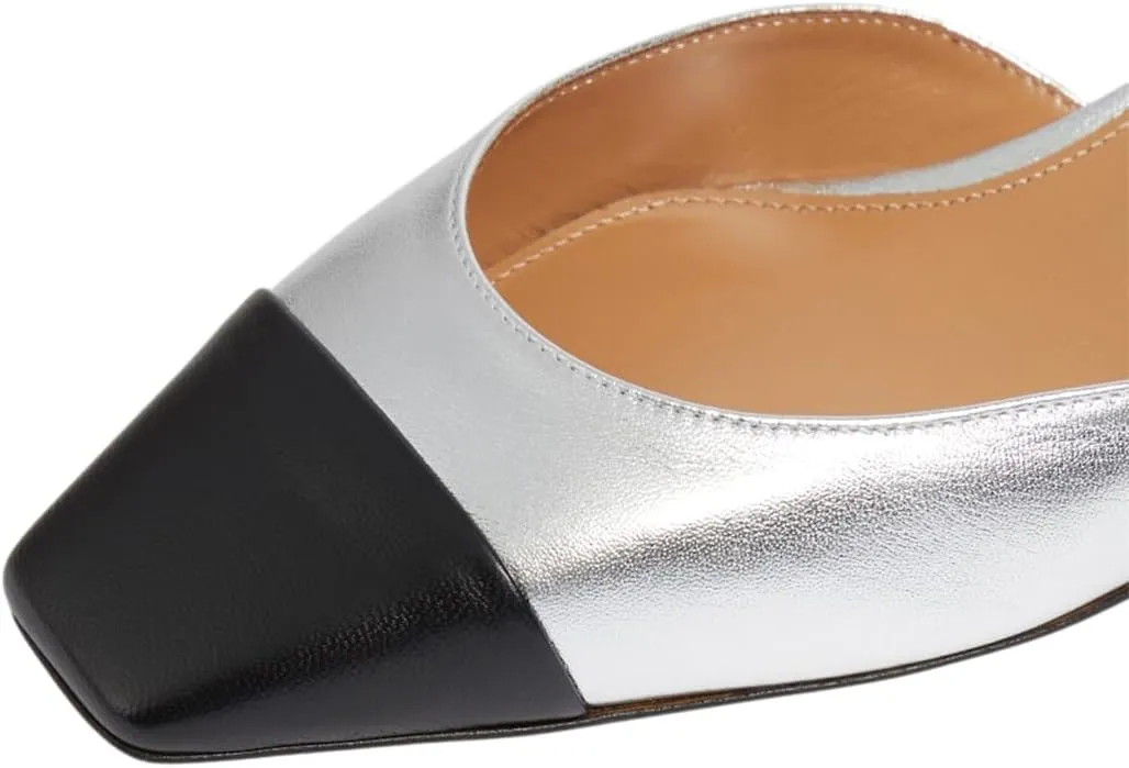 Women Stylish Square Cap Toe Block Low Heel Sandals Ankle Strap Slingback Summer Dress Shoes Size 4-16 US