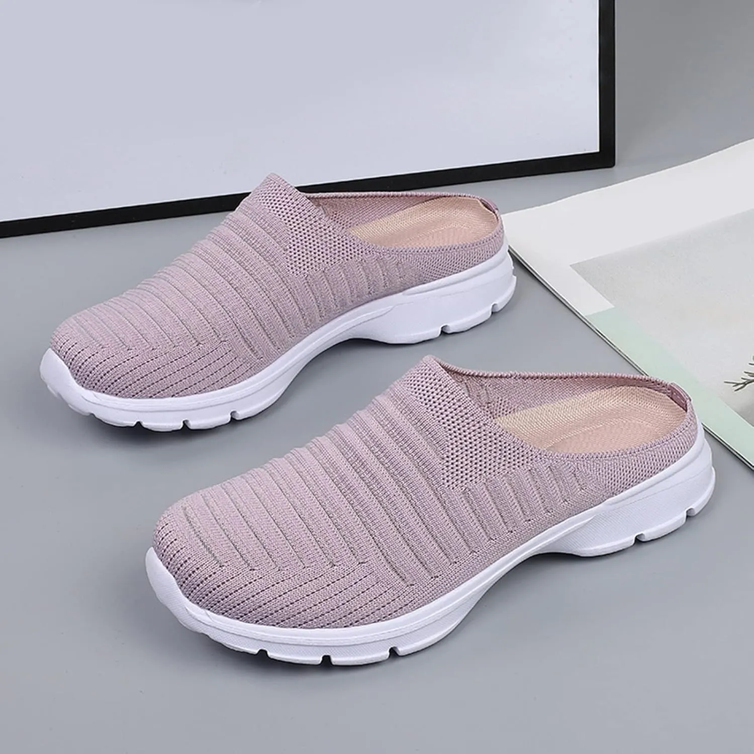 Womens Slip on Shoes Womens Go Walk Ultra Impeccable Walking Shoe Women's Lightweight Breathable Jogging Shoes