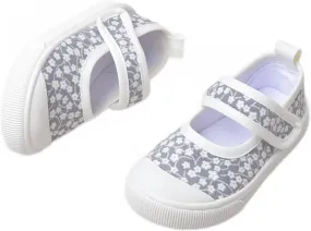 YIBLBOX Girl Canvas Sneakers Toddler Girl Mary Jane Flats Casual School Uniform Loafers Dress Shoe