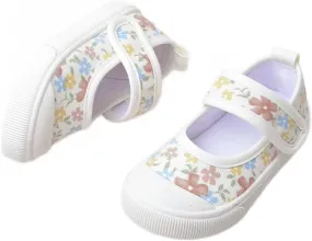 YIBLBOX Girl Canvas Sneakers Toddler Girl Mary Jane Flats Casual School Uniform Loafers Dress Shoe